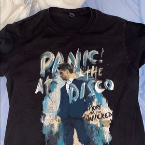 panic at the disco tee shirt